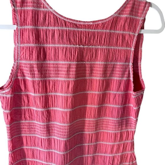 Max Studio Sleeveless Dress Sz Medium Smocked and Stretchy - Picture 5 of 7